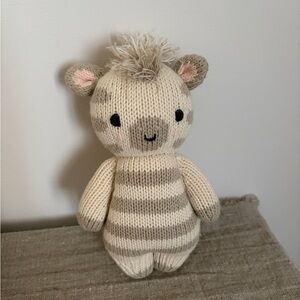 Cuddle and Kind brand baby zebra